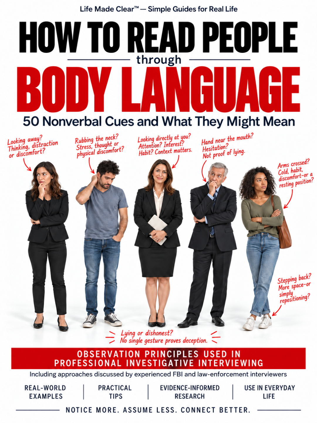 How to Read People Through Body Language cover