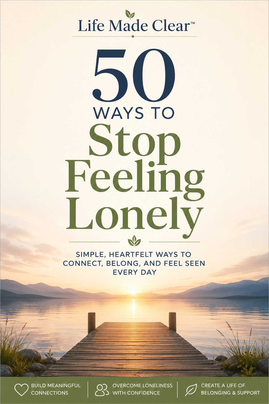 Stop Feeling Lonely book cover
