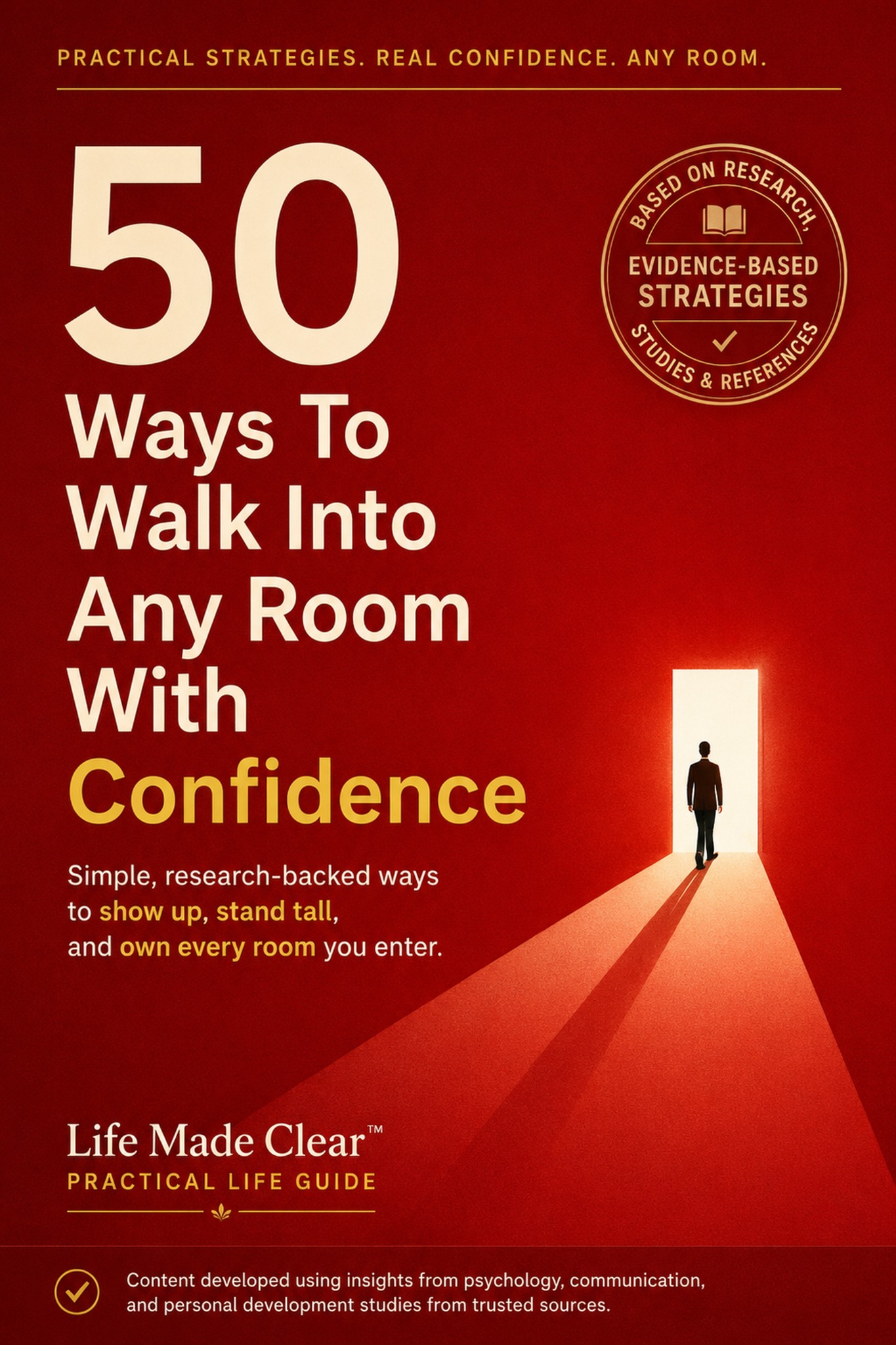 Walk Into Any Room With Confidence book cover